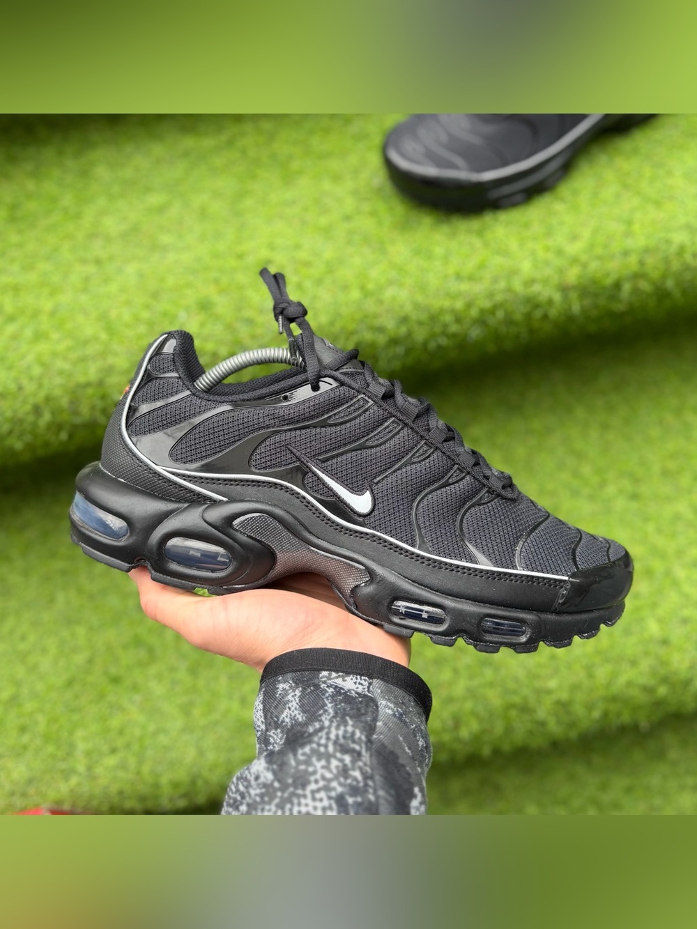 Brand New Shoes Nike Air Max Plus OG Black Reflective Men's Authentic Sneakers